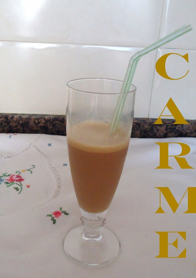 Una foto de Café frappé