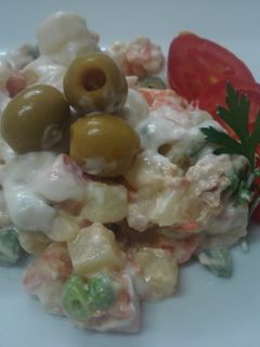 Una foto de Ensalada rusa