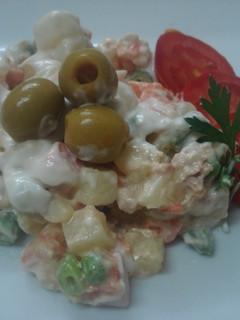 Una foto de Ensalada rusa