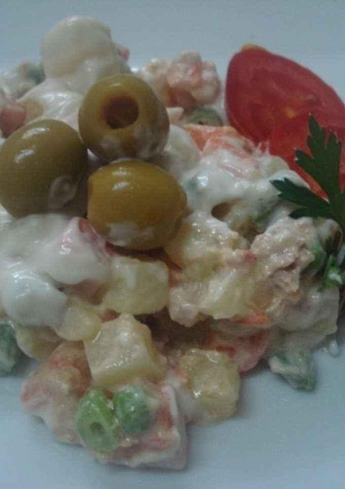 Una foto de Ensalada rusa