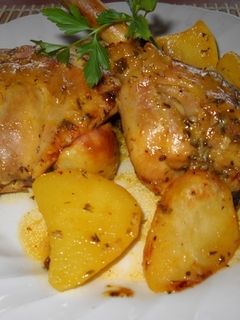 Una foto de Pollo asado al estilo de mi madre