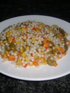 Una foto de Ensalada de couscous