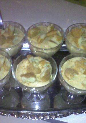 Una foto de Mousse de dulce de leche con galletitas