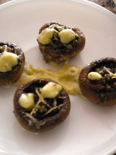 Una foto de Botones de champiñones