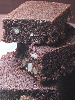 Una foto de Brownie de moka y chocolate