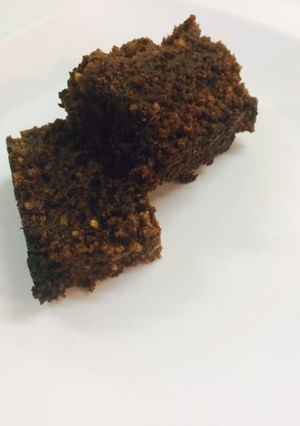 Una foto de Brownie de chocolate con kikos