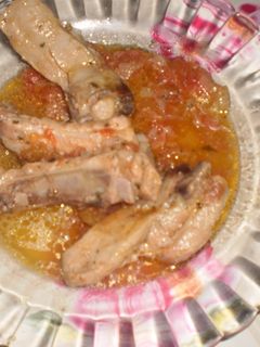 Una foto de Costillas de cerdo guisadas