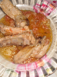 Una foto de Costillas de cerdo guisadas