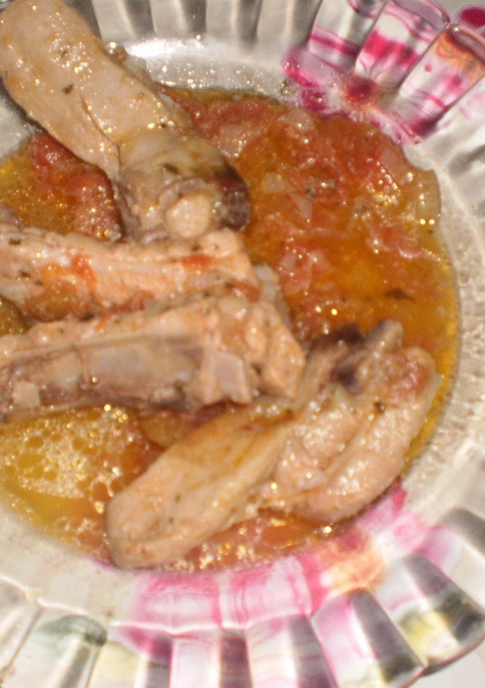 Una foto de Costillas de cerdo guisadas