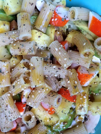 Manera fácil Hacer Ensalada de pasta con piña  que Delicioso