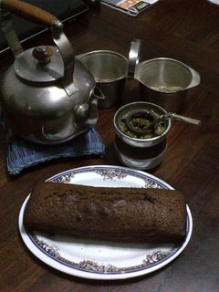 Una foto de Bizcocho con sabor a café