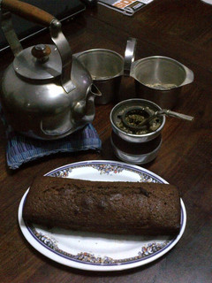 Una foto de Bizcocho con sabor a café