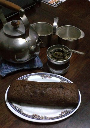Una foto de Bizcocho con sabor a café