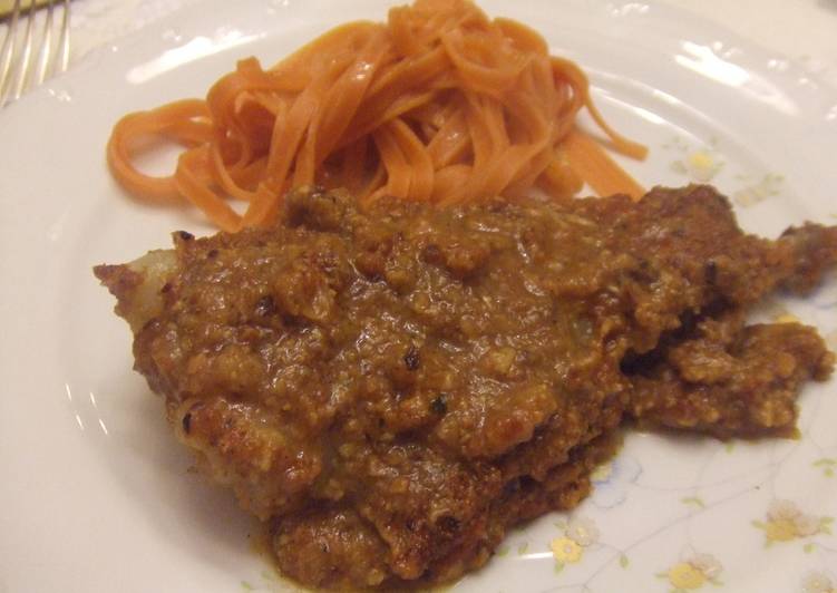 Colitas de rape con almendras