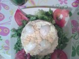 Ensaladilla rusa con mahonesa de leche