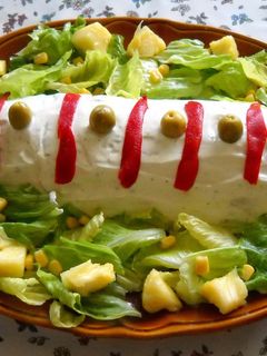 Una foto de Rollo de patata con atún en escabeche