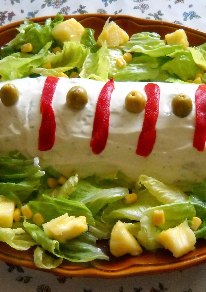 Una foto de Rollo de patata con atún en escabeche