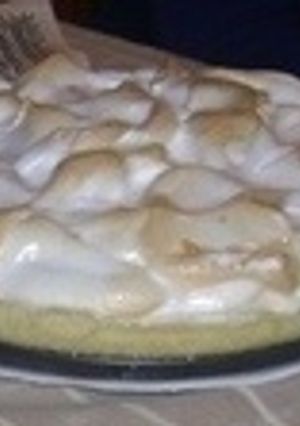Una foto de Lemon pie marplatense