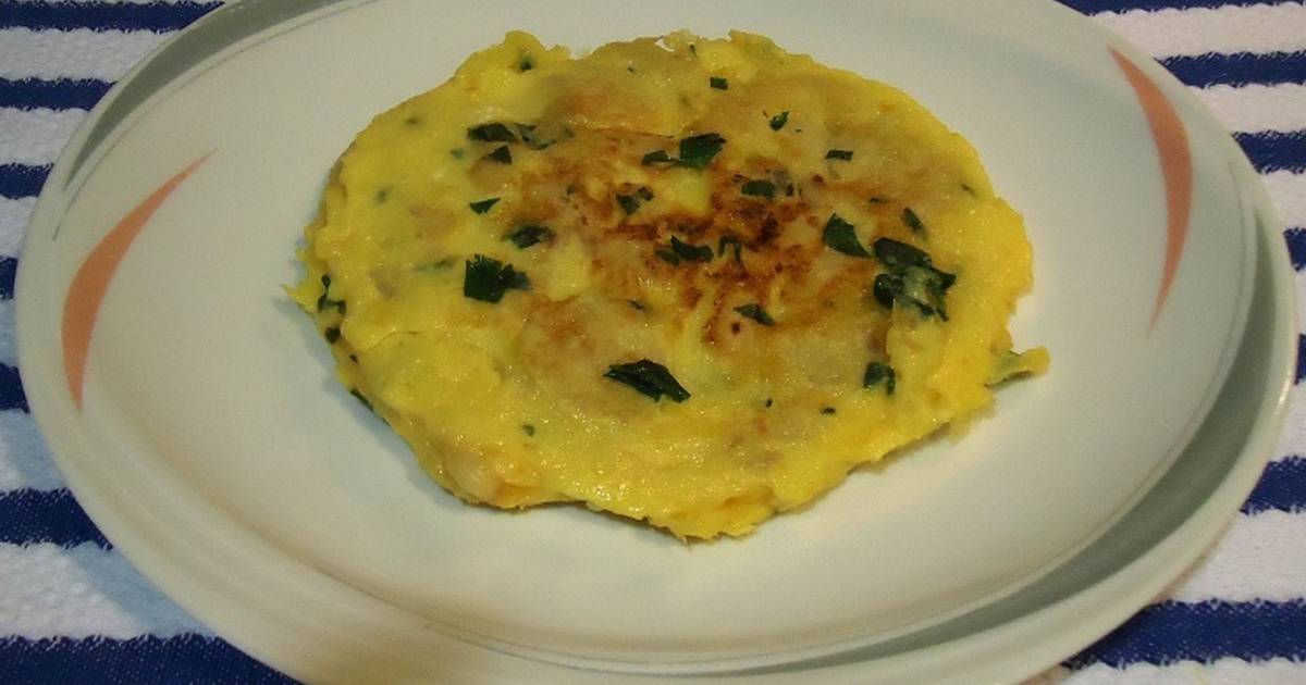 Tortilla de judias y butifarra blanca Receta de carme castillo Cookpad