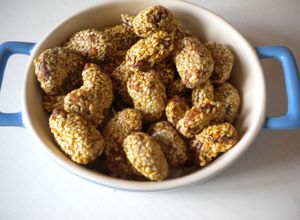 Una foto de Anacardos caramelizados