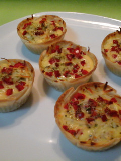 Foto principal de Mini quiche de caballa y pulpo