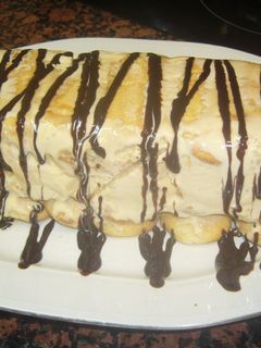 Una foto de Bizcocho helado