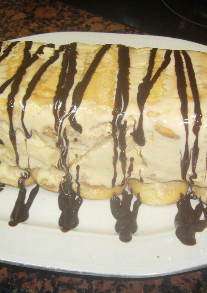 Una foto de Bizcocho helado