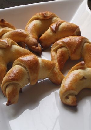 Una foto de Receta para hacer croisant