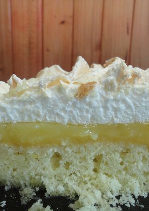 Una foto de Lemon pie (merengue en microondas)