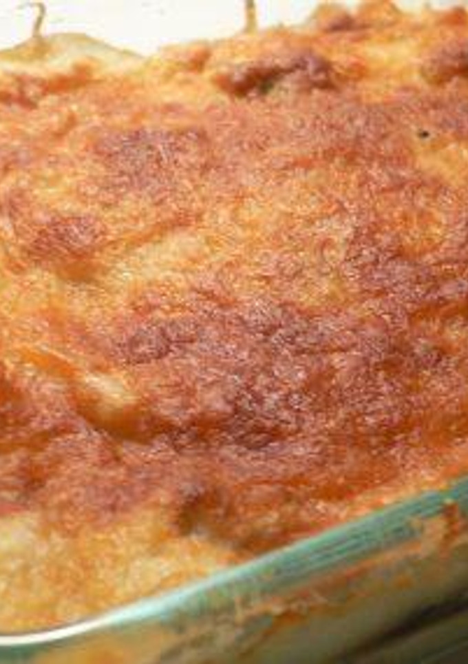 Una foto de Lasagna al horno de berenjenas
