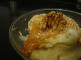 Helado de banana casero