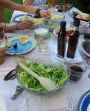 Ensaladas y bebidas para acompañar el asado