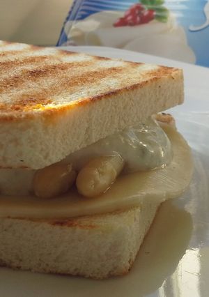 Una foto de Sándwich refrescante de espárragos