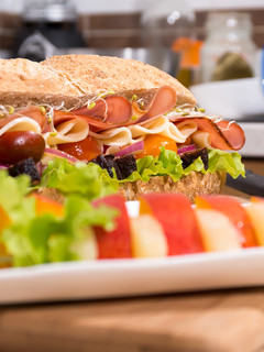 Una foto de Sándwich de solomillo de buey