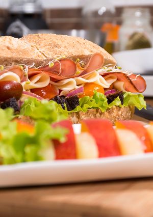 Una foto de Sándwich de solomillo de buey