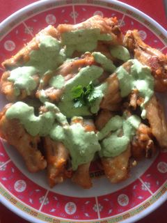 Una foto de Alitas de pollo al horno