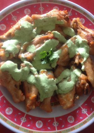Una foto de Alitas de pollo al horno