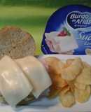 Sándwich de pavo y queso 