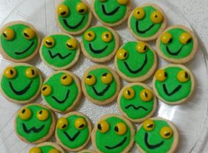 Una foto de Galletitas caras locas