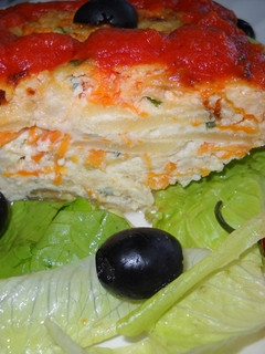 Una foto de Budín de zanahorias y manzanas
