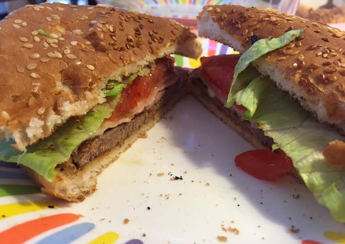 Sándwich de Chivito Uruguayo