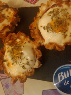Una foto de Sándwich cestitas de picnic