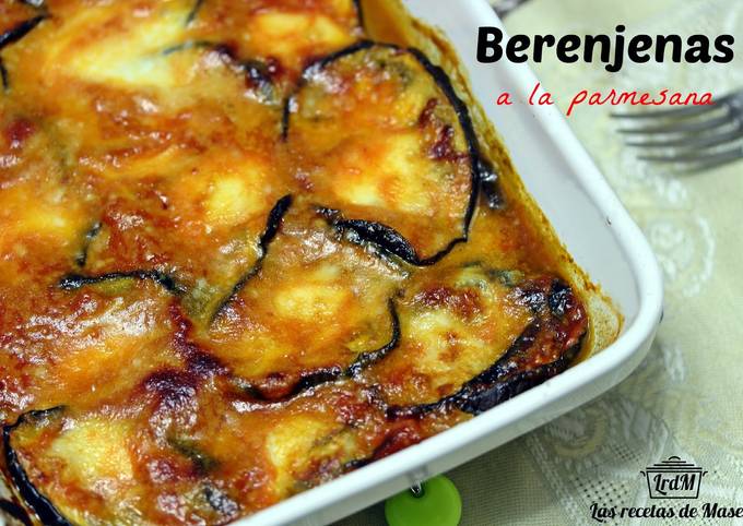 Berenjenas a la parmesana (Parmigiana di melanzane) Receta de Las recetas  de Masero- Cookpad
