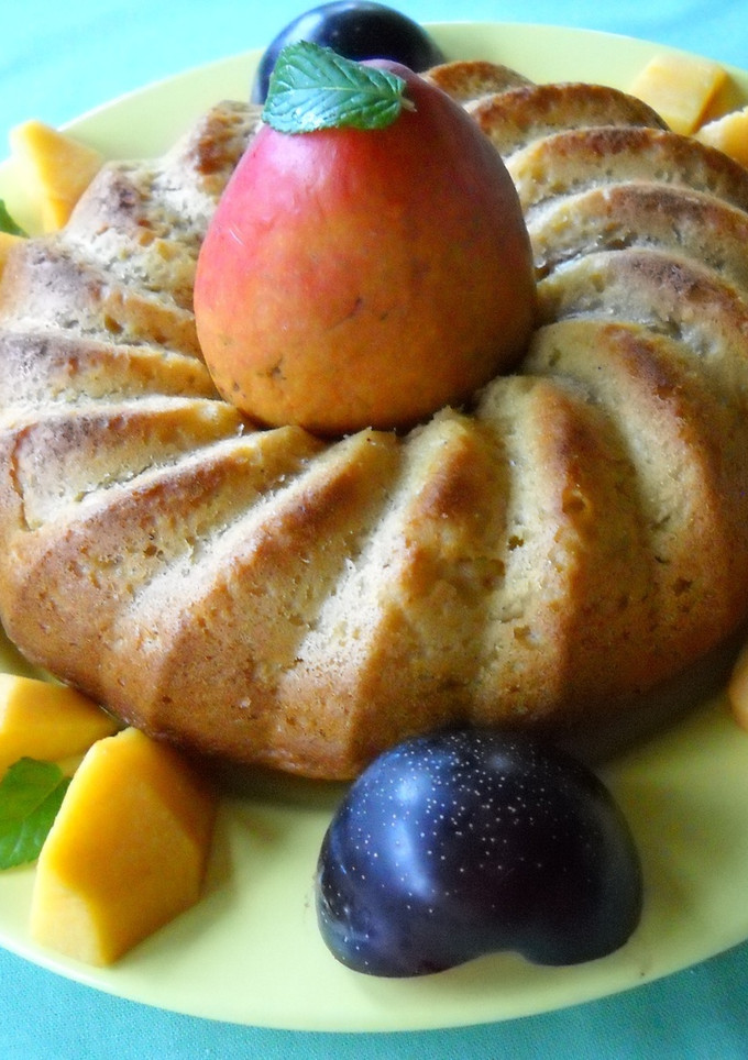 Una foto de Bizcocho de mango