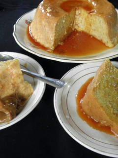 Una foto de Budín de pan rallado