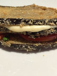 Una foto de Milanesa de berenjena