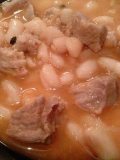 Una foto de Judías blancas guisadas