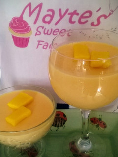 Una foto de Mousse de mango