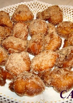 Una foto de Buñuelos de plátano