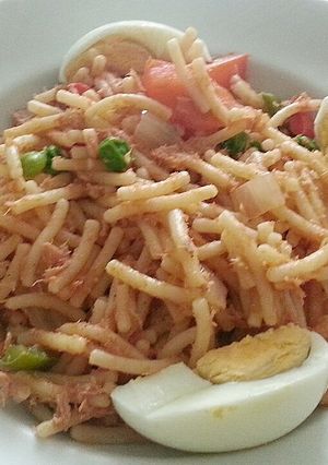 Una foto de Fideos raros